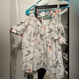 Sienna Sky Floral Off-Shoulder Top
